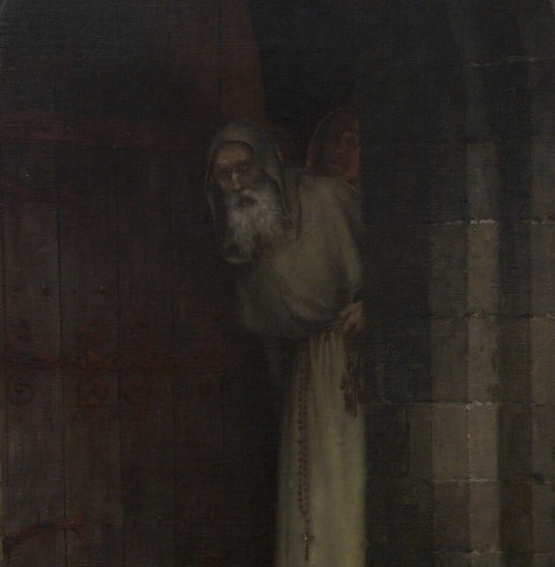Leighton In Time of Peril Knight Rowing a Family to Safety Poster - Image 3