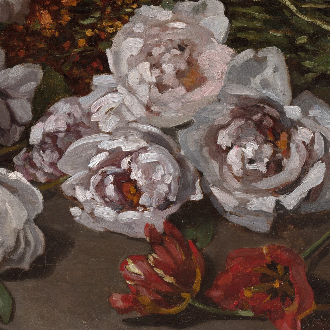 Spring Flowers By Claude Monet 3d Printed With Texture And Brush Strokes Looks Like Original Oil Painting - Image 3