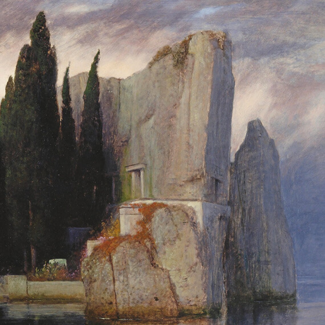 The Isle Of The Dead, Arnold Bcklin Art Print - Image 2