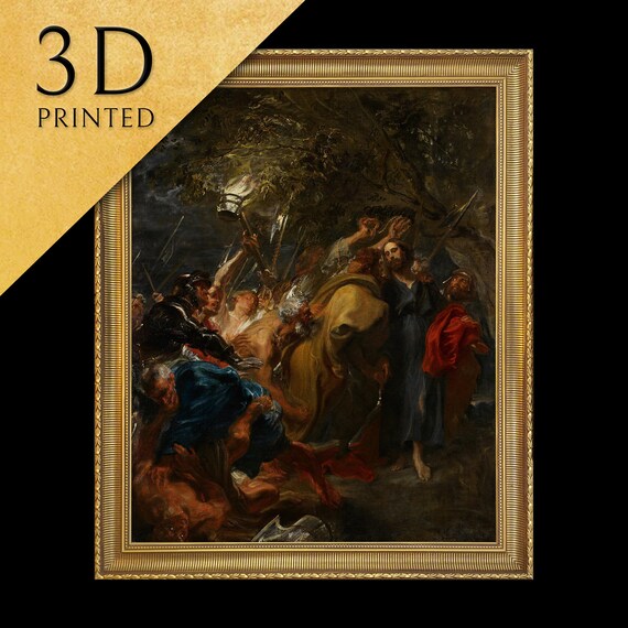 Anthony Van Dyck Betrayal Of Christ Baroque Religious Gethsemane Poster