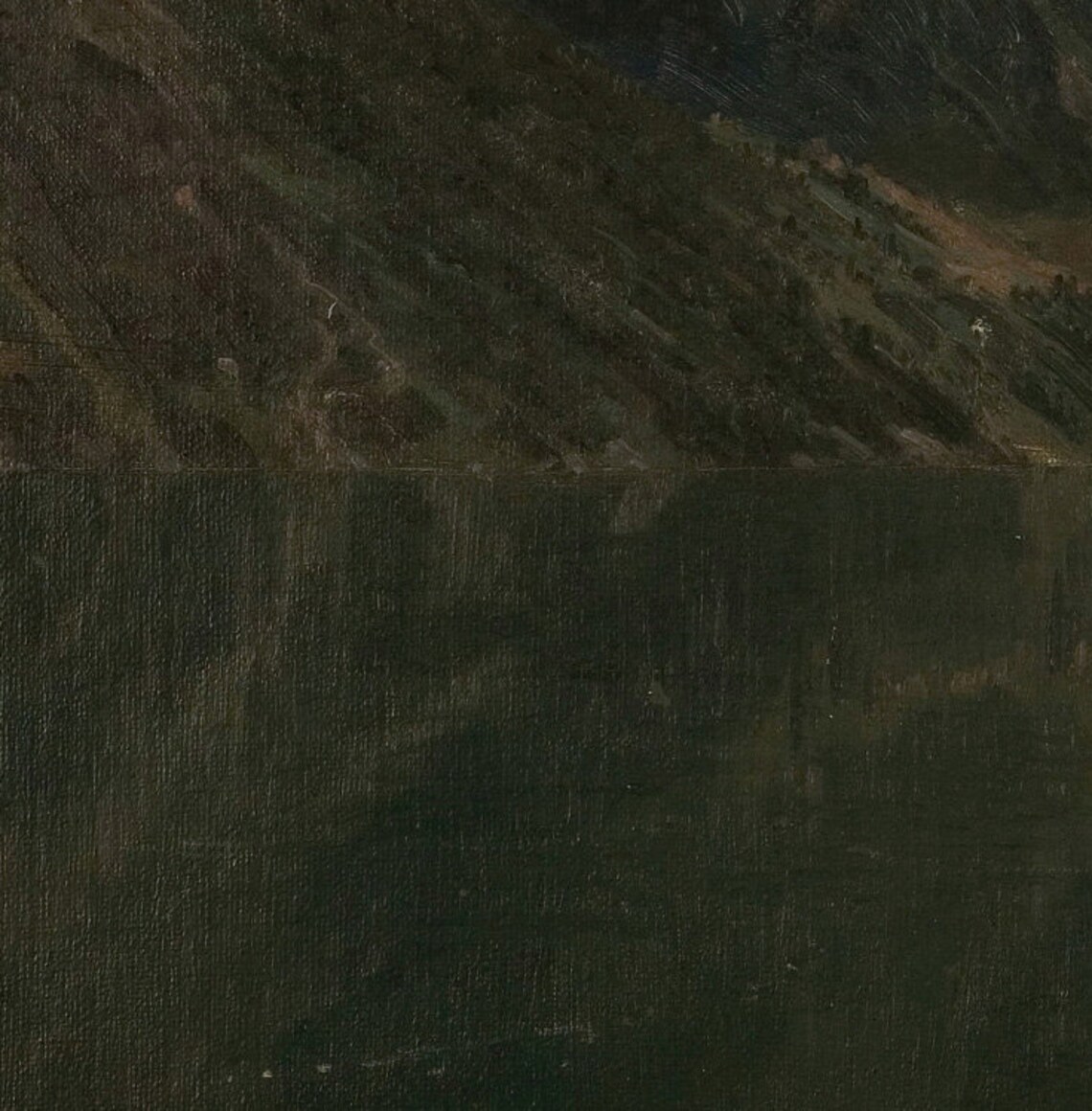 Aftenstemning Fjrland by Amaldus Nielsen Norwegian Fjord Dusk Poster - Image 2