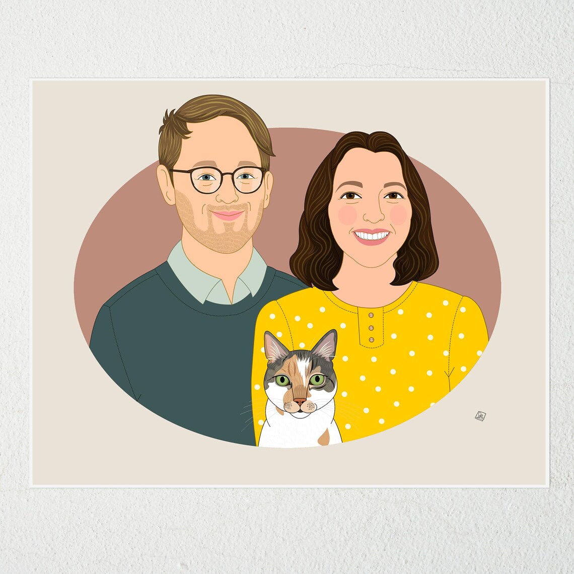 Couples Portrait With Pets, Gift Certificate - Image 4