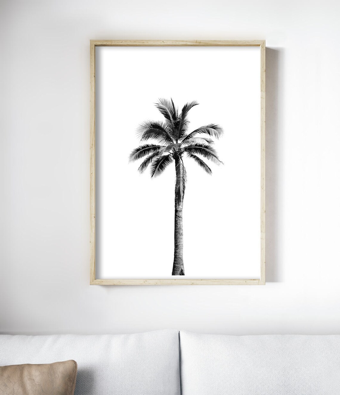 Palm Tree Print, Coastal Beach Wall Art Print - Image 3