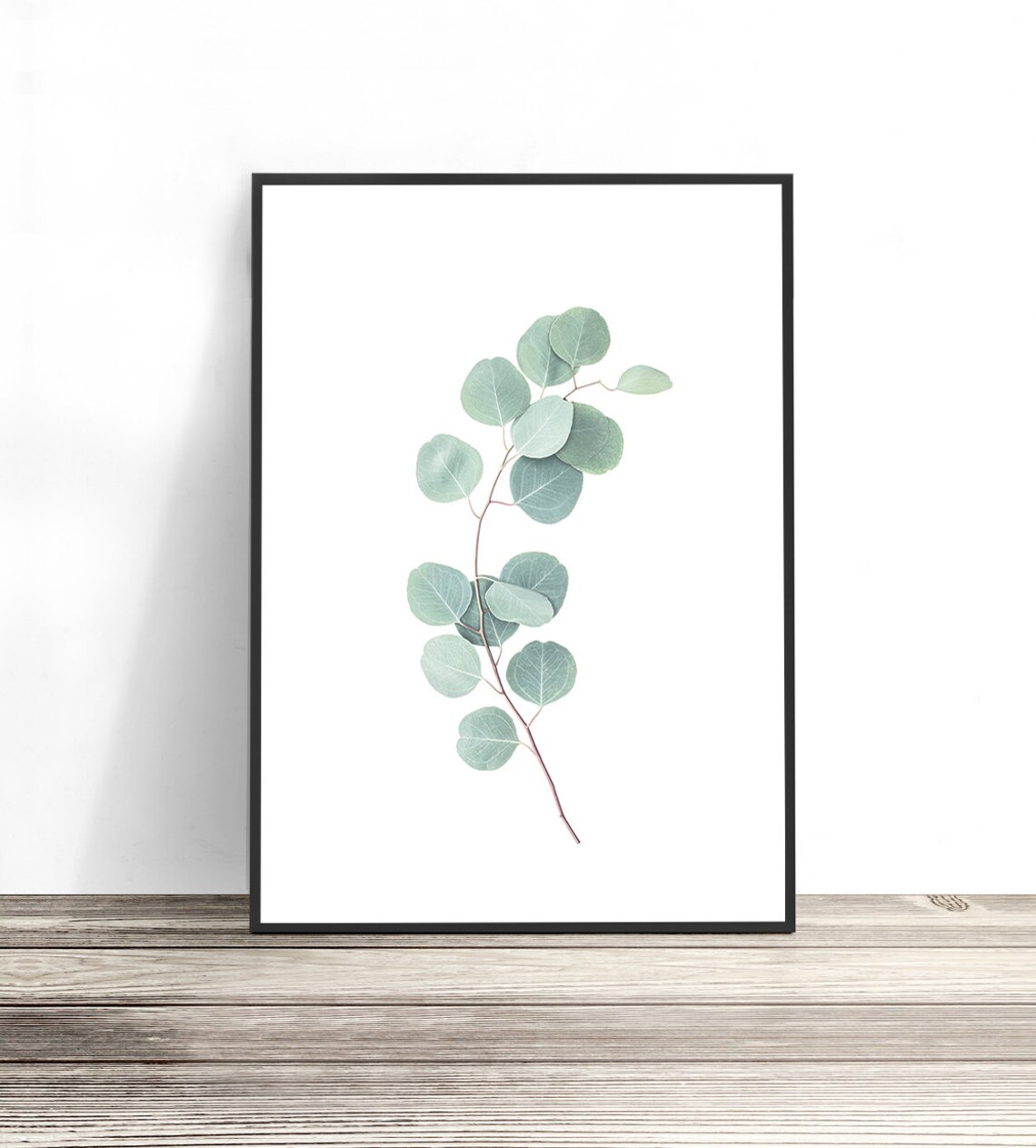 Eucalyptus Botanical Art Print, Australian Native Leaf