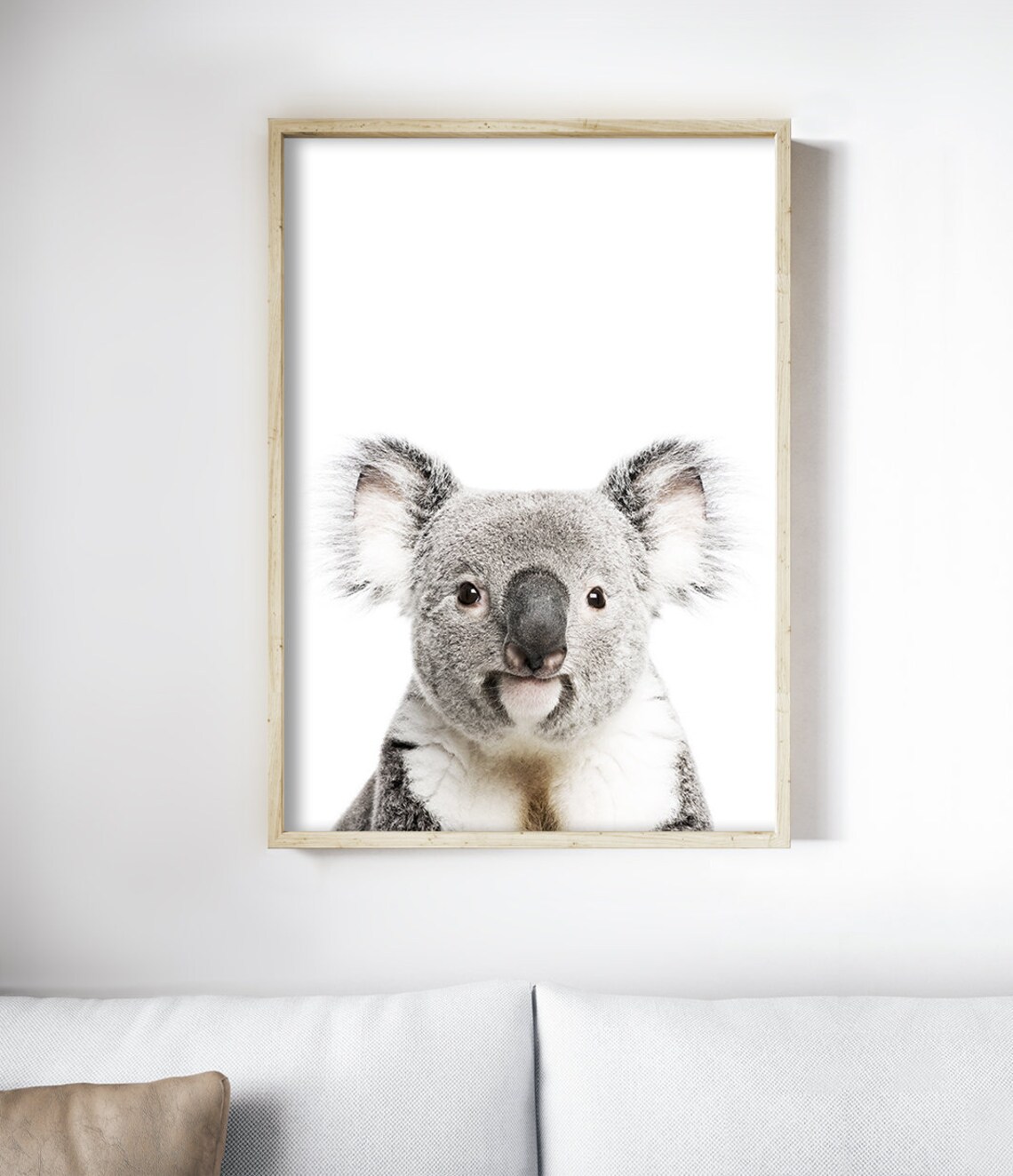 Koala Art Print, Australian Native Wall Art - Image 3