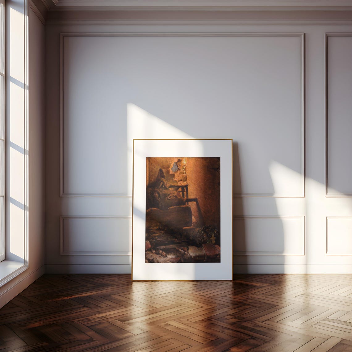 Tomb Of King Casimir The Great Matejko Candlelight Crypt Art Poster - Image 4