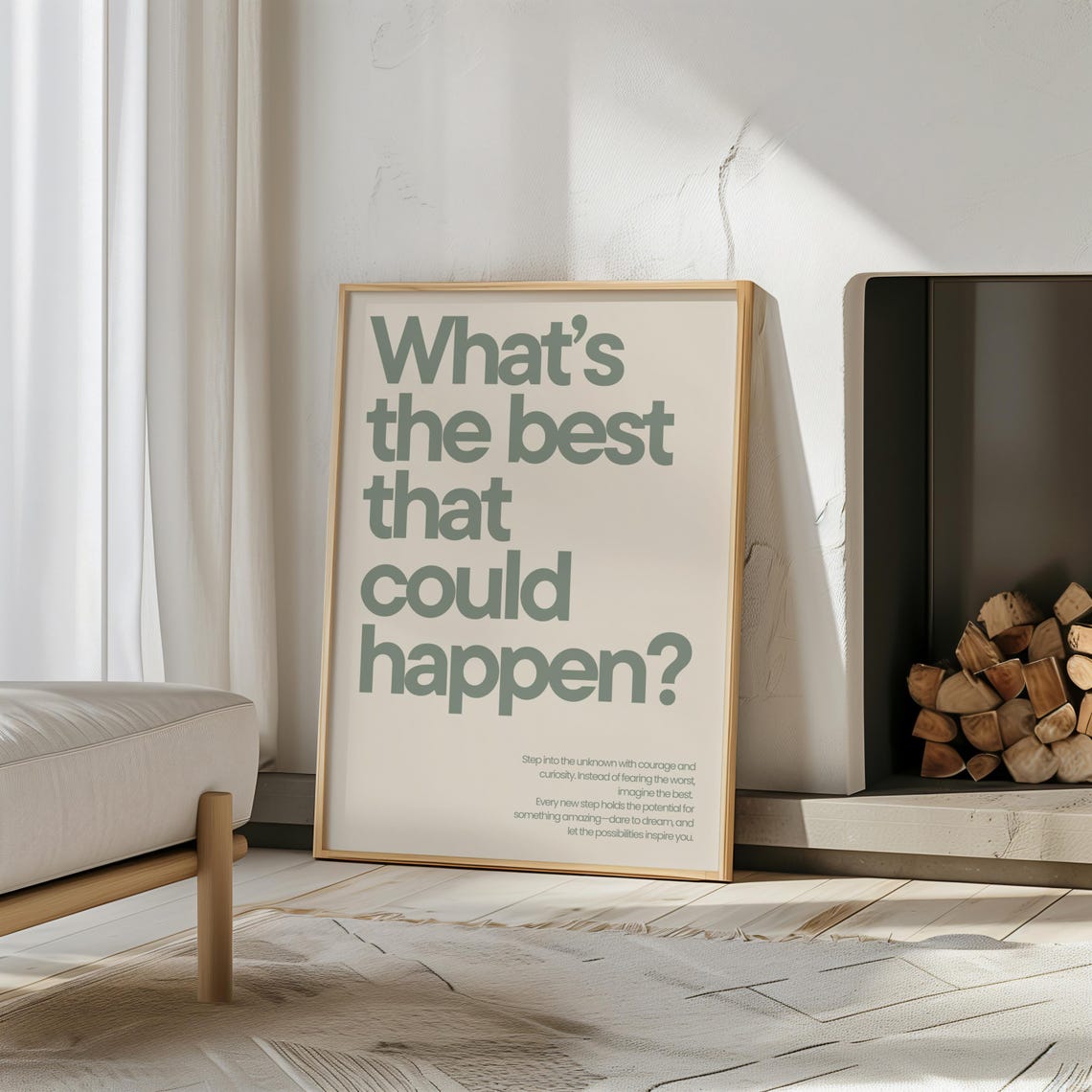 What's The Best That Could Happen? Art Print