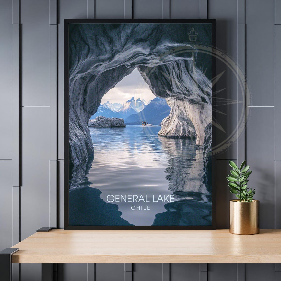 General Lake Poster Chile