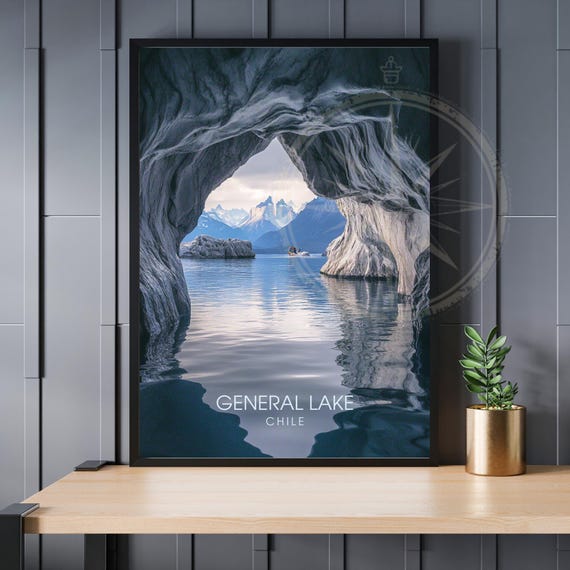 General Lake Poster Chile