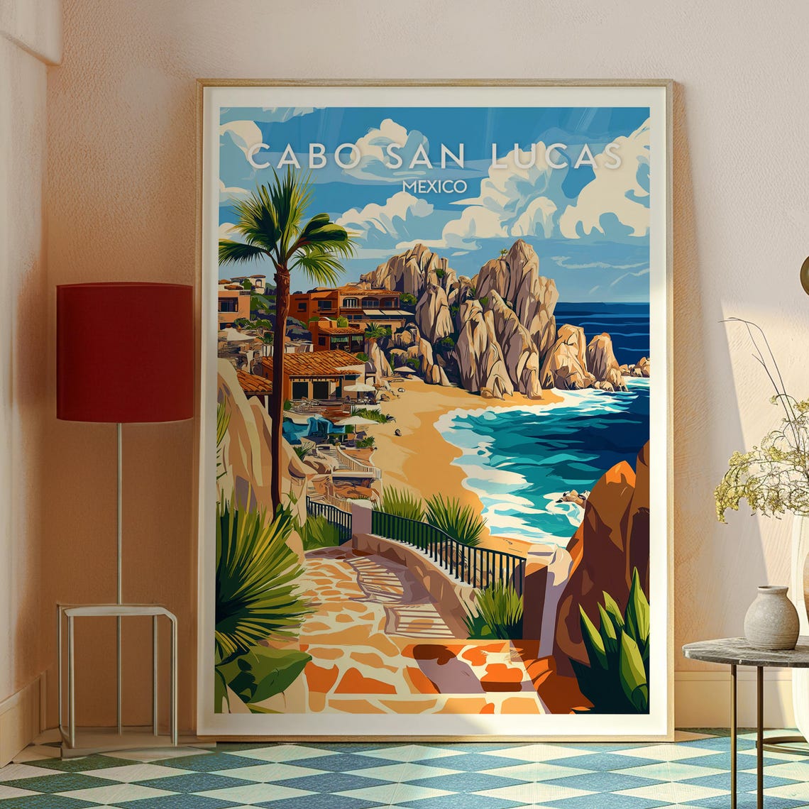 Cabo Print San Lucas Wall Art Beach Poster Travel Mexico - Image 2
