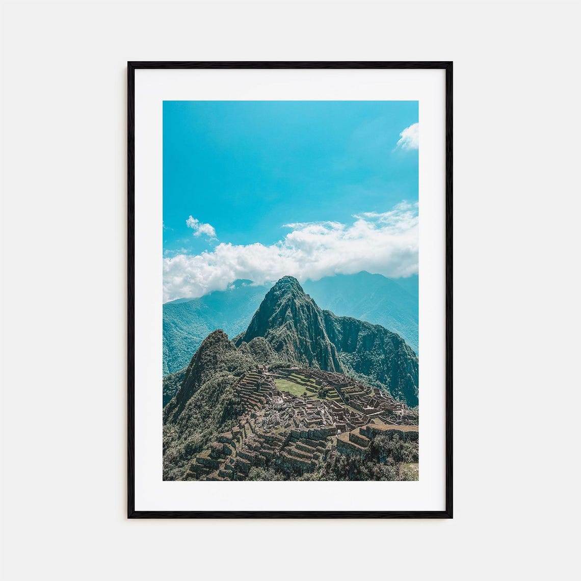 Machu Picchu Colorful Poster Print No 2 Machu Picchu Photo Art Machu Picchu Decor Travel Print Machu Picchu Street Map Poster City Map