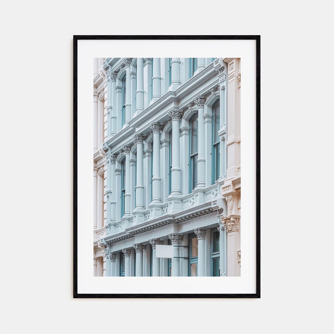 Soho Colorful Travel Poster, New York City