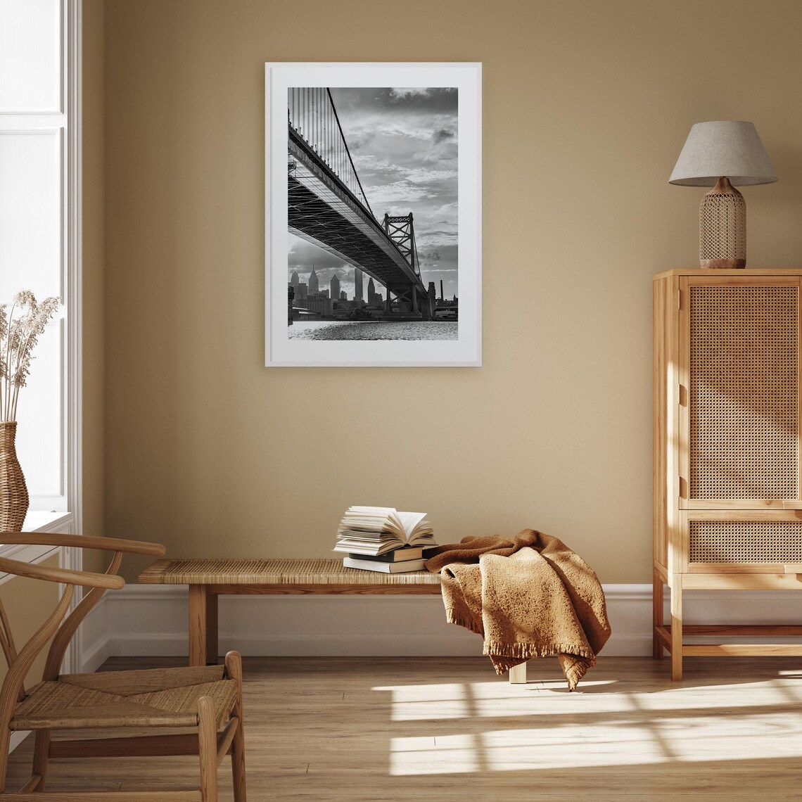 Philadelphia Black And White Travel Poster, No. 4 - Image 3