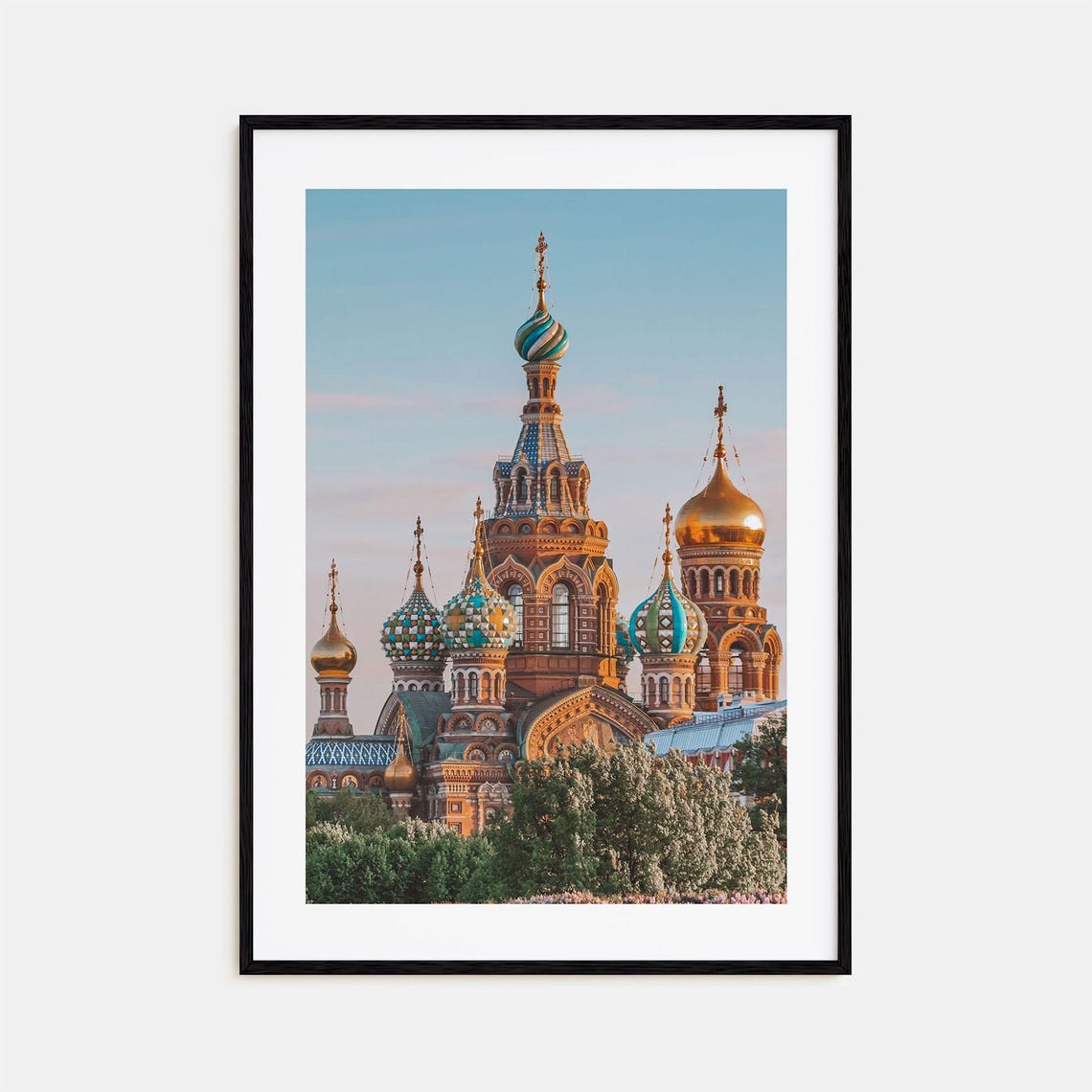 St Petersburg Colorful Poster Print Russia No 1 Saint Petersburg Photo Art Decor St Petersburg Travel Print Street Map Poster