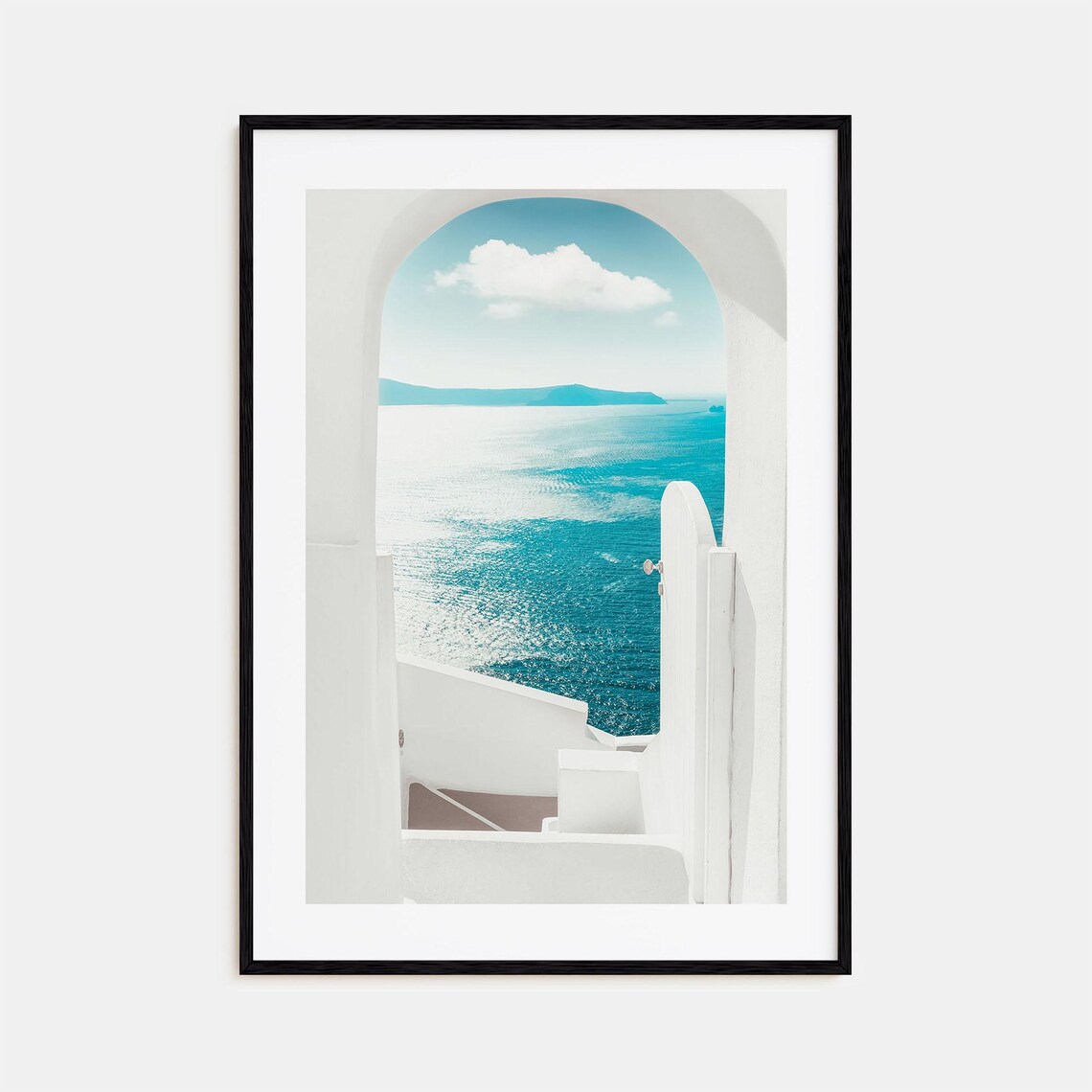 Greece Colorful Travel Poster, Greece Street Map