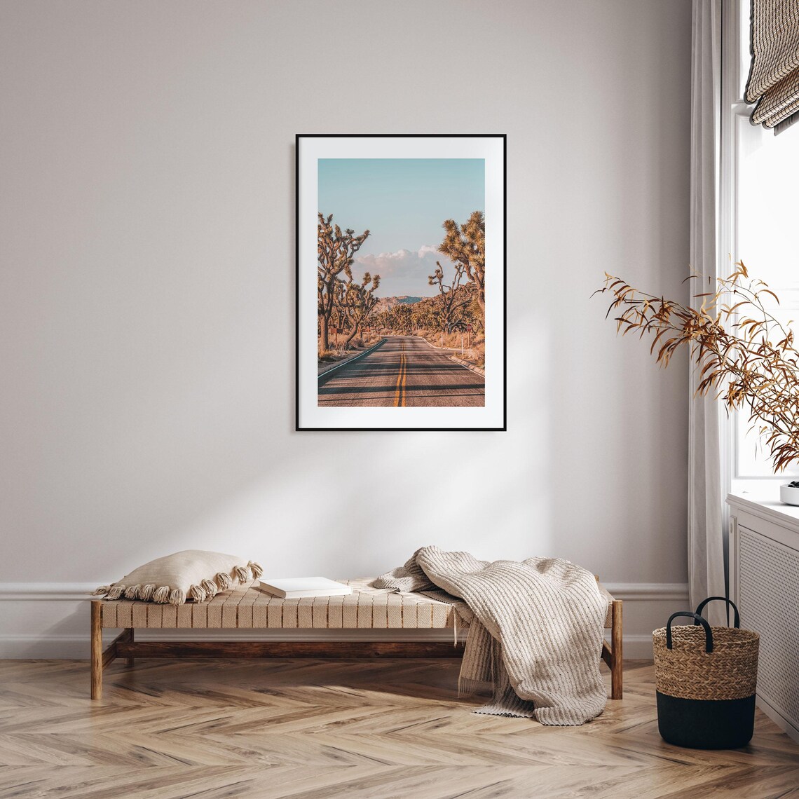 Joshua Tree National Park Colorful Travel Poster Print - Image 2