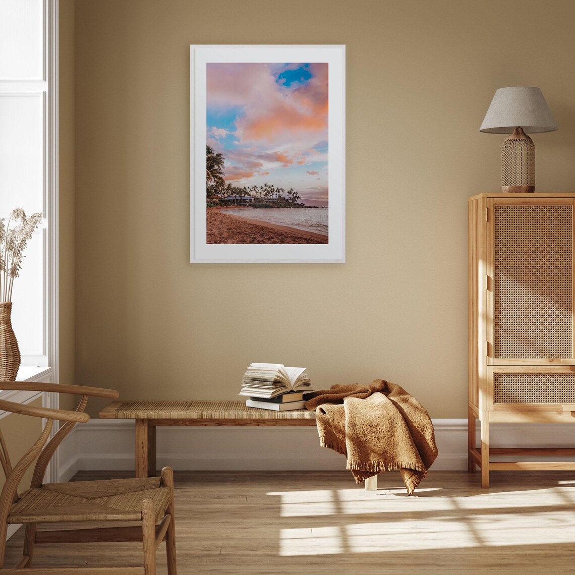 Maui Colorful Travel Poster, City Map Art Print - Image 2