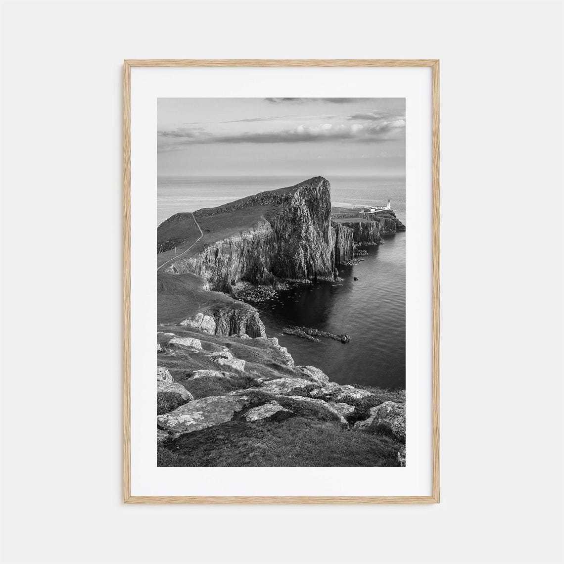 Isle Of Skye Photo Poster Print Isle Of Skye Black And White Wall Art Isle Of Skye Wall Photography Travel Map Poster