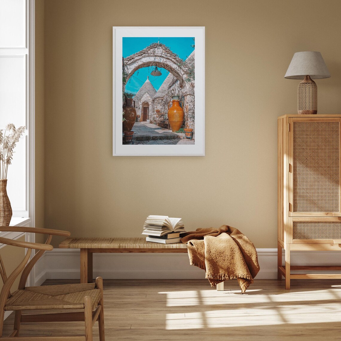 Puglia Colorful Poster Print No 2 Puglia Photo Wall Art Puglia Wall Decor Puglia Travel Print Puglia Street Map Poster City Map - Image 3
