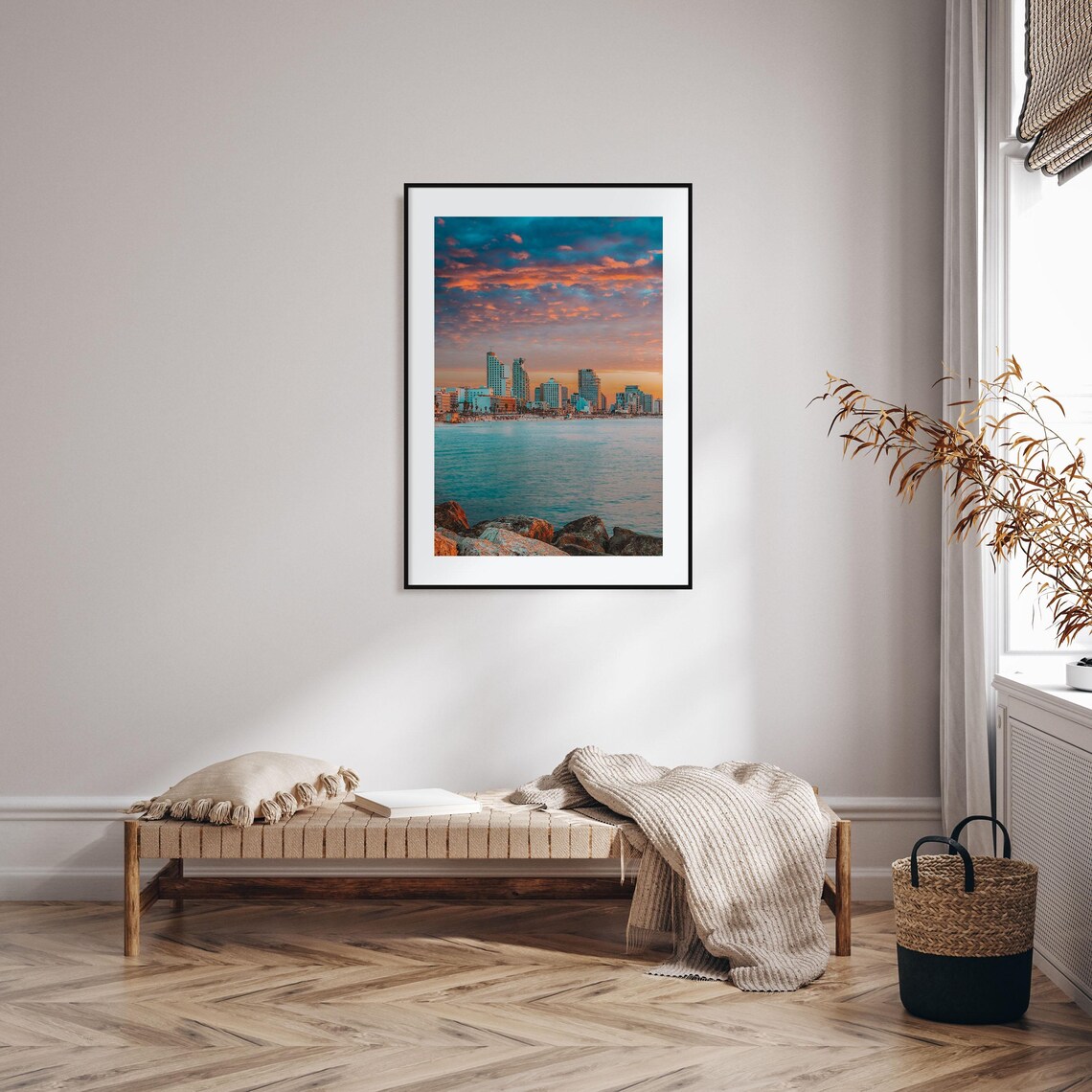 Tel Aviv Colorful Poster Print No 2, Travel Poster - Image 2