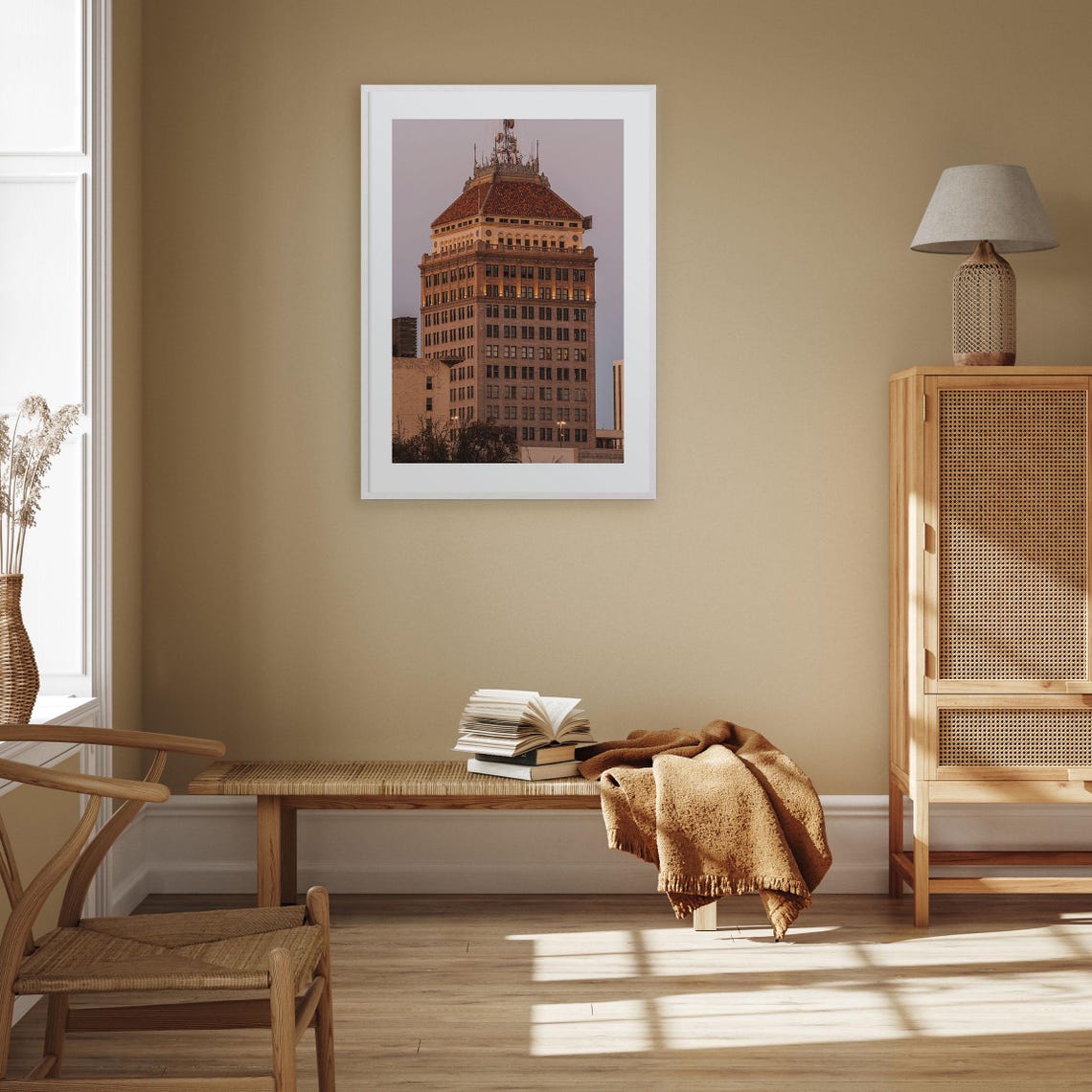 Fresno Colorful Poster Print Fresno Photo Wall Art Fresno Wall Decor Fresno Travel Print Fresno Street Map Poster City Map - Image 3