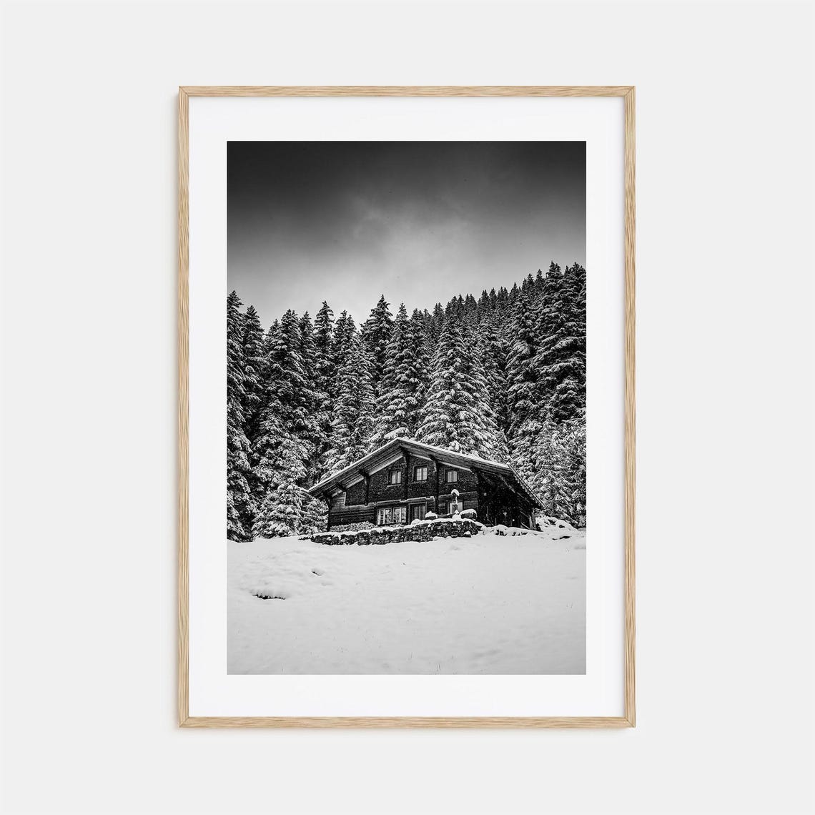 Wooden Cabin Logs Photo Poster Print No 3 Wooden Cabin Logs Black And White Art Wooden Cabin Logs Photography Travel Map Poster
