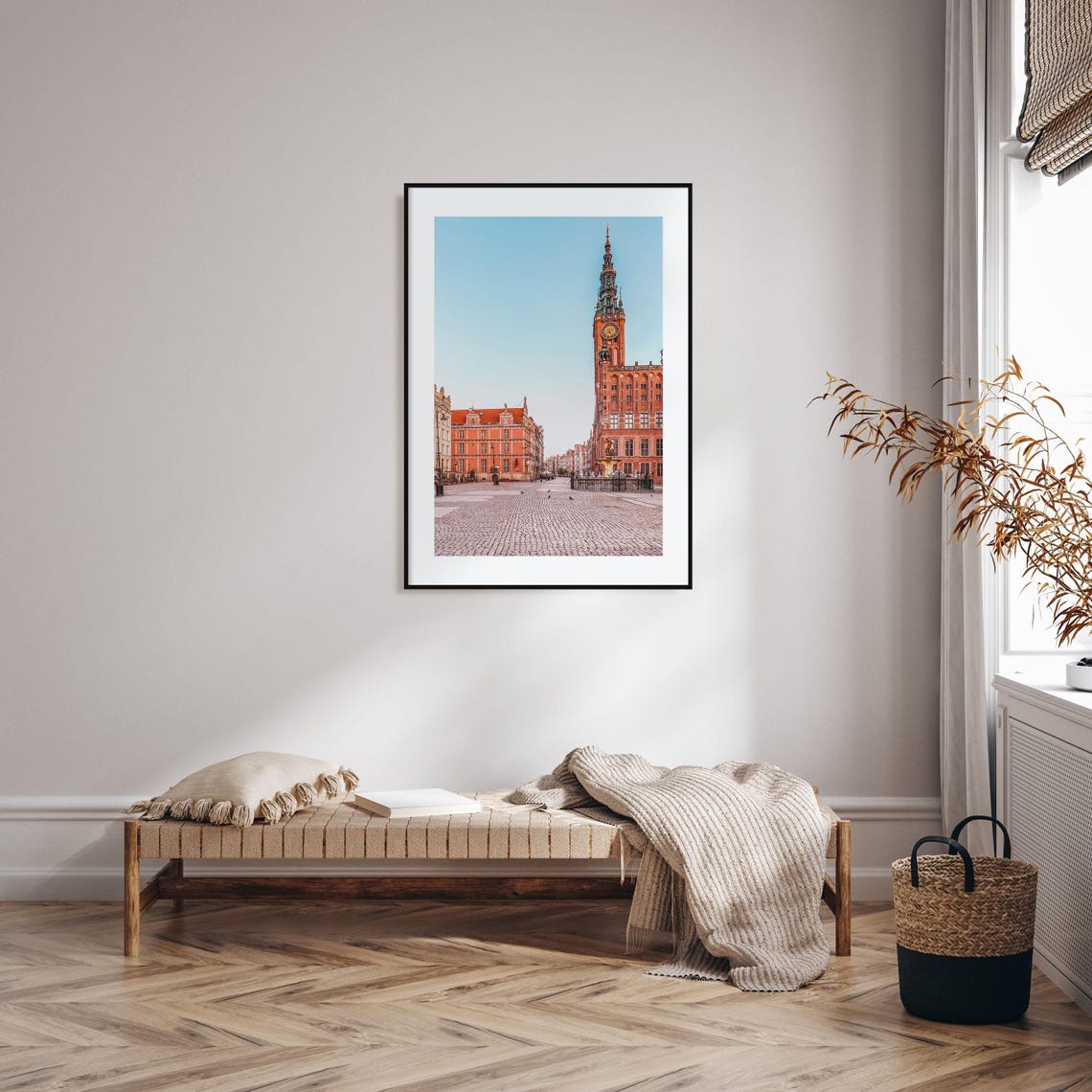 Gdansk Colorful Poster Print Gdask Photo Wall Art Gdansk Wall Decor Gdansk Travel Print Gdansk Street Map Poster City Map - Image 2