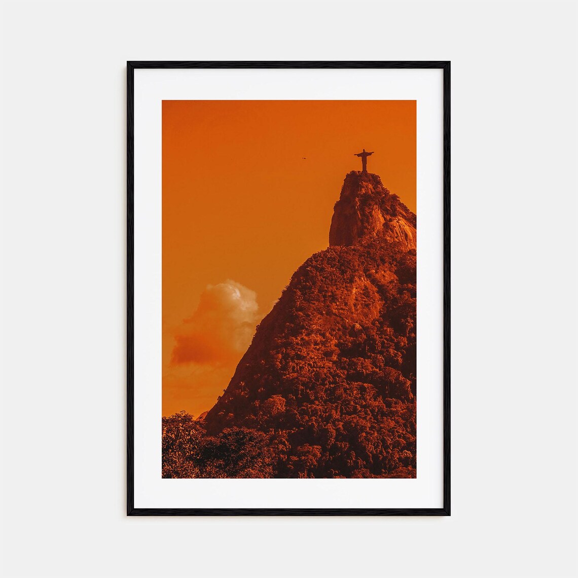 Rio De Janeiro Colorful Travel Poster, City Map