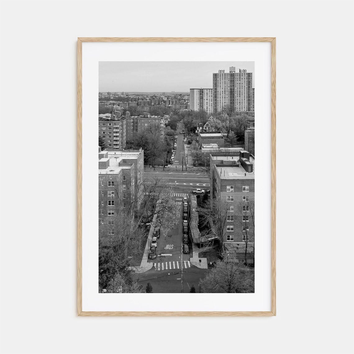 The Bronx Map Wall Art Print