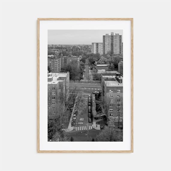 The Bronx Map Wall Art Print