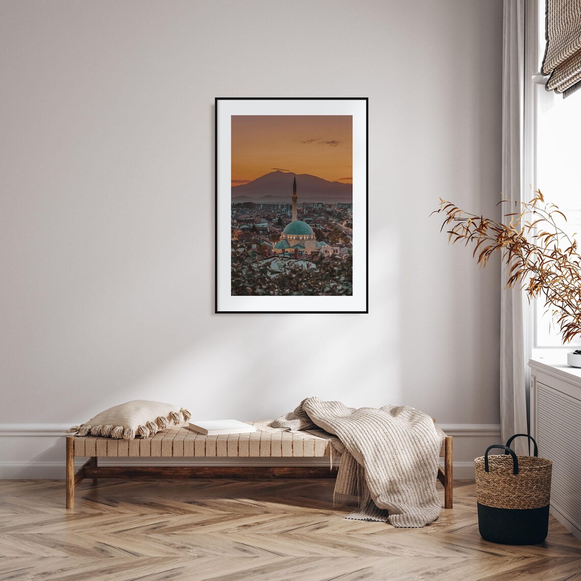 Kosovo Colorful Travel Poster, City Map Art Print - Image 2