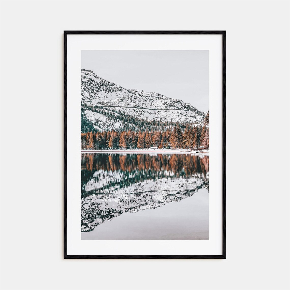 Truckee Travel Poster, Street Map Wall Art