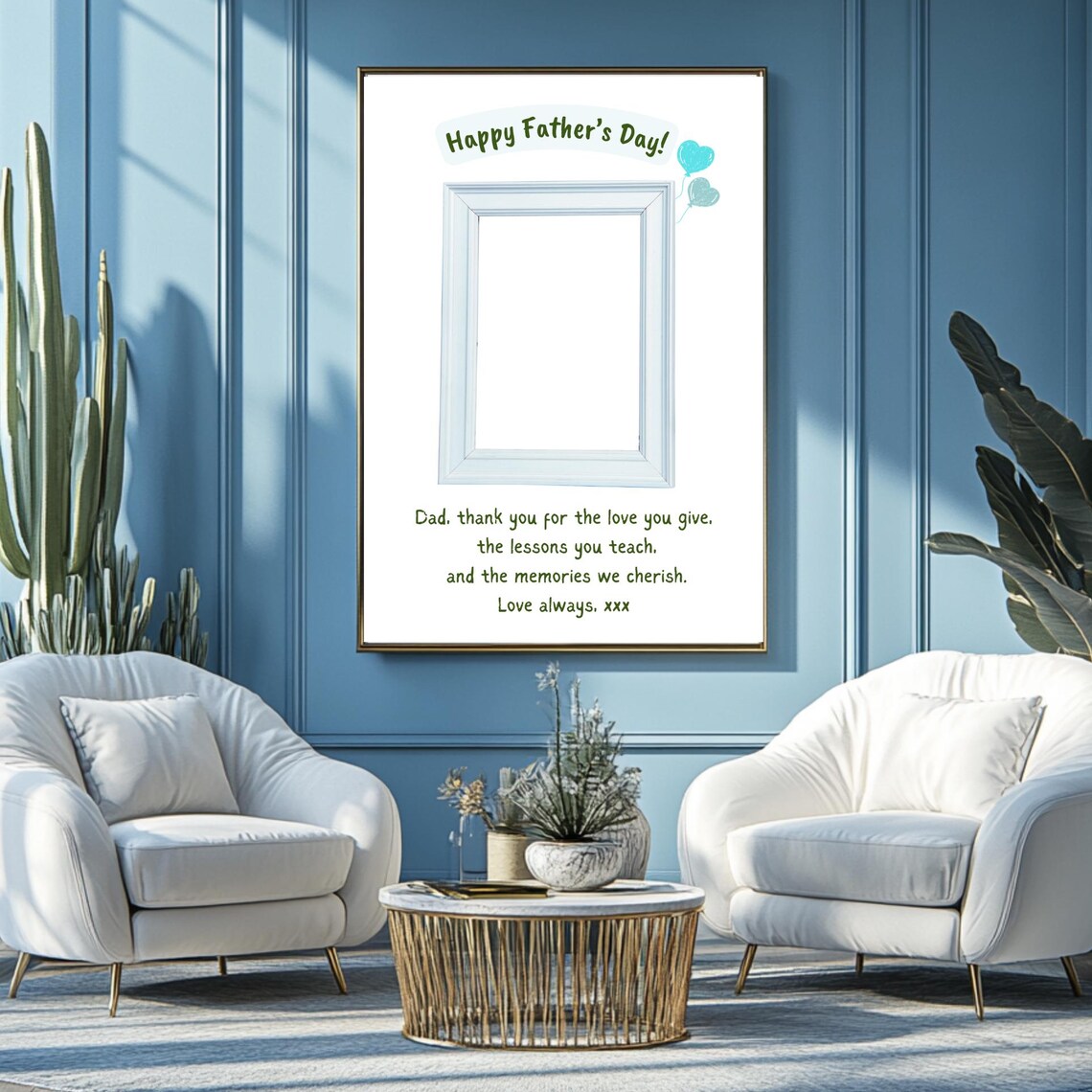 Father's Day Personalized Poster