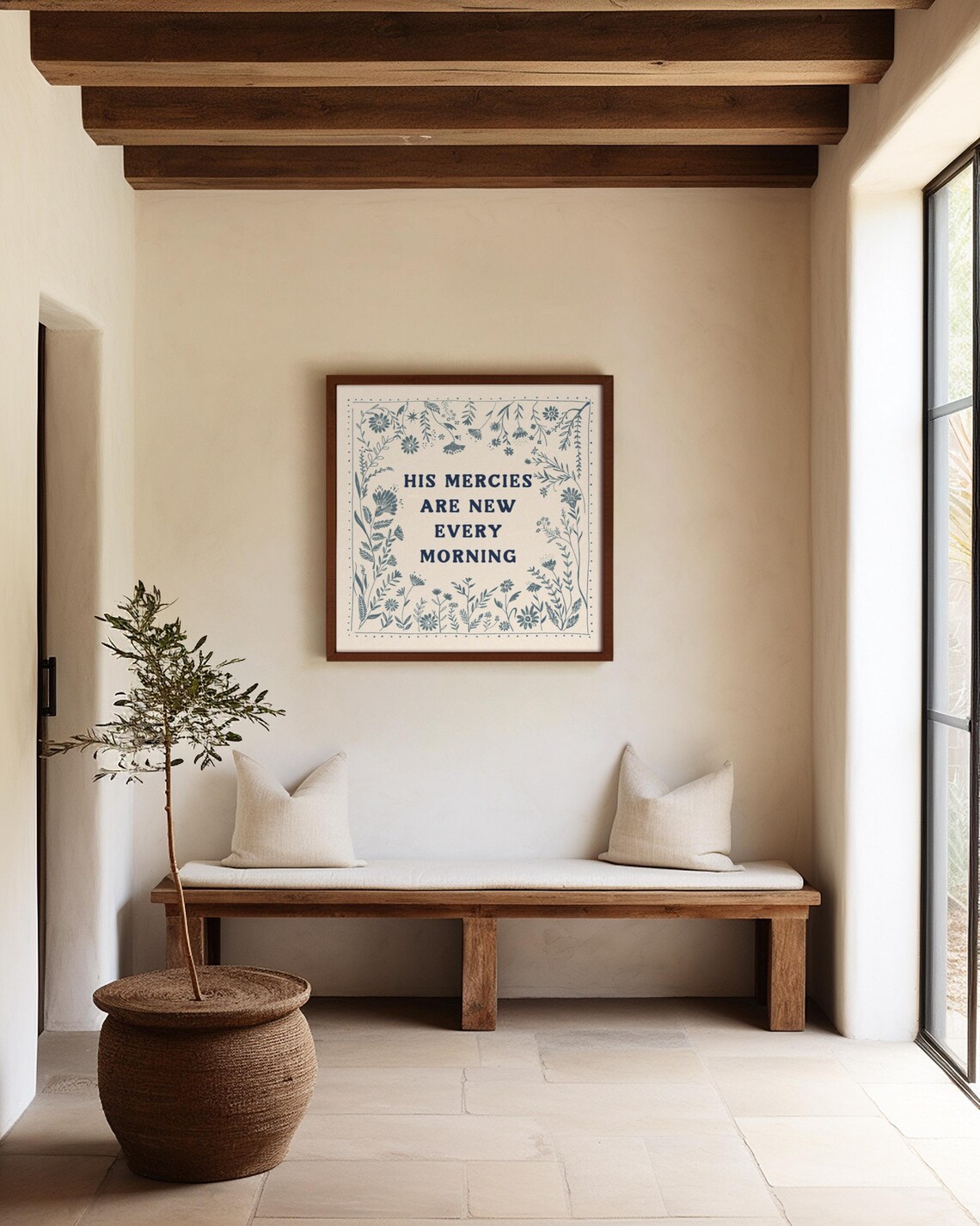 Mercies Are New Every Morning Scripture Art Print - Image 3