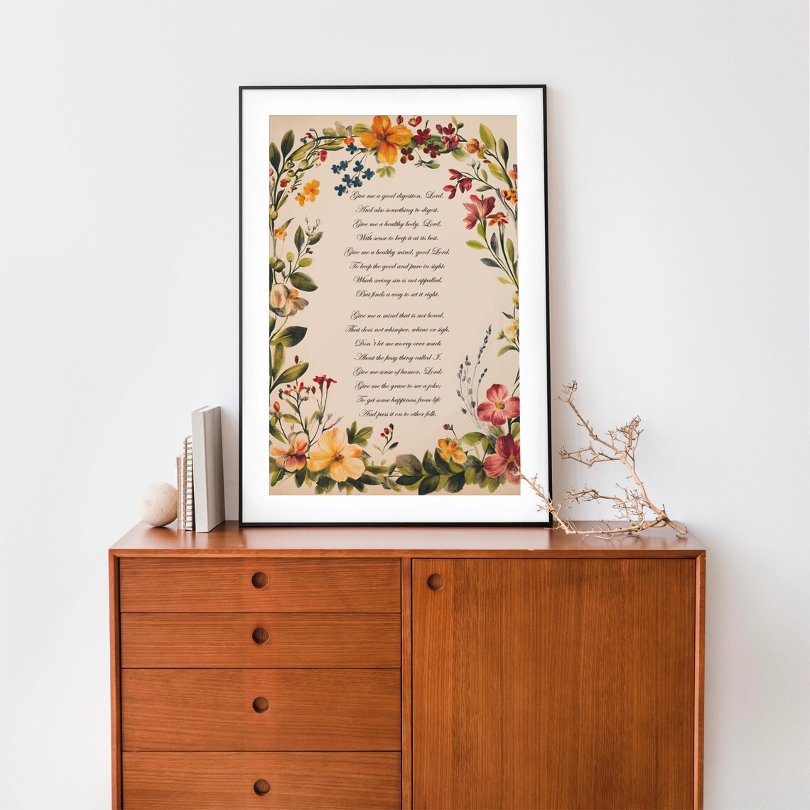 A Prayer Found In Chester Cathedral, Poem Poster - Image 2