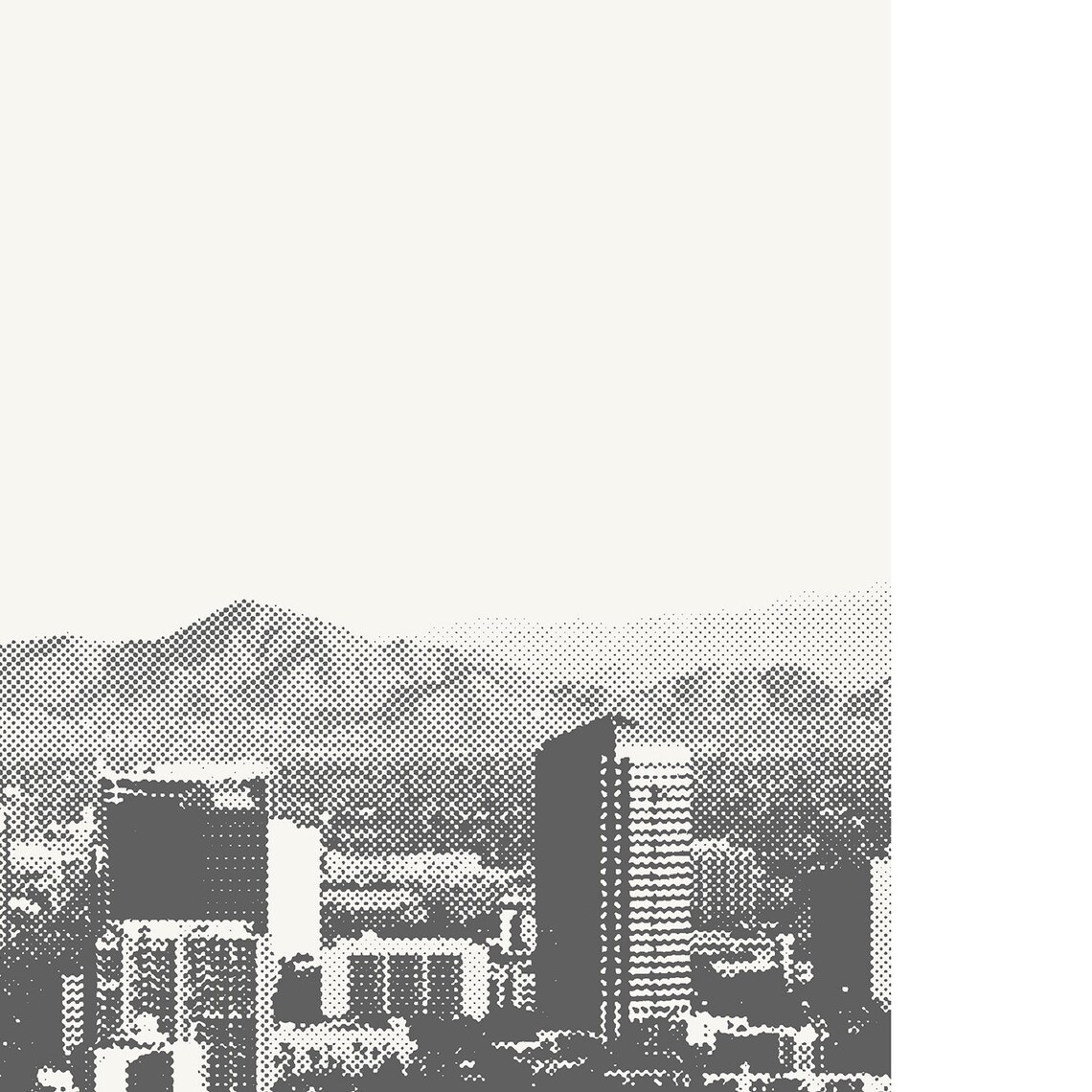 Phoenix Minimalist Skyline, Arizona Travel Poster - Image 3