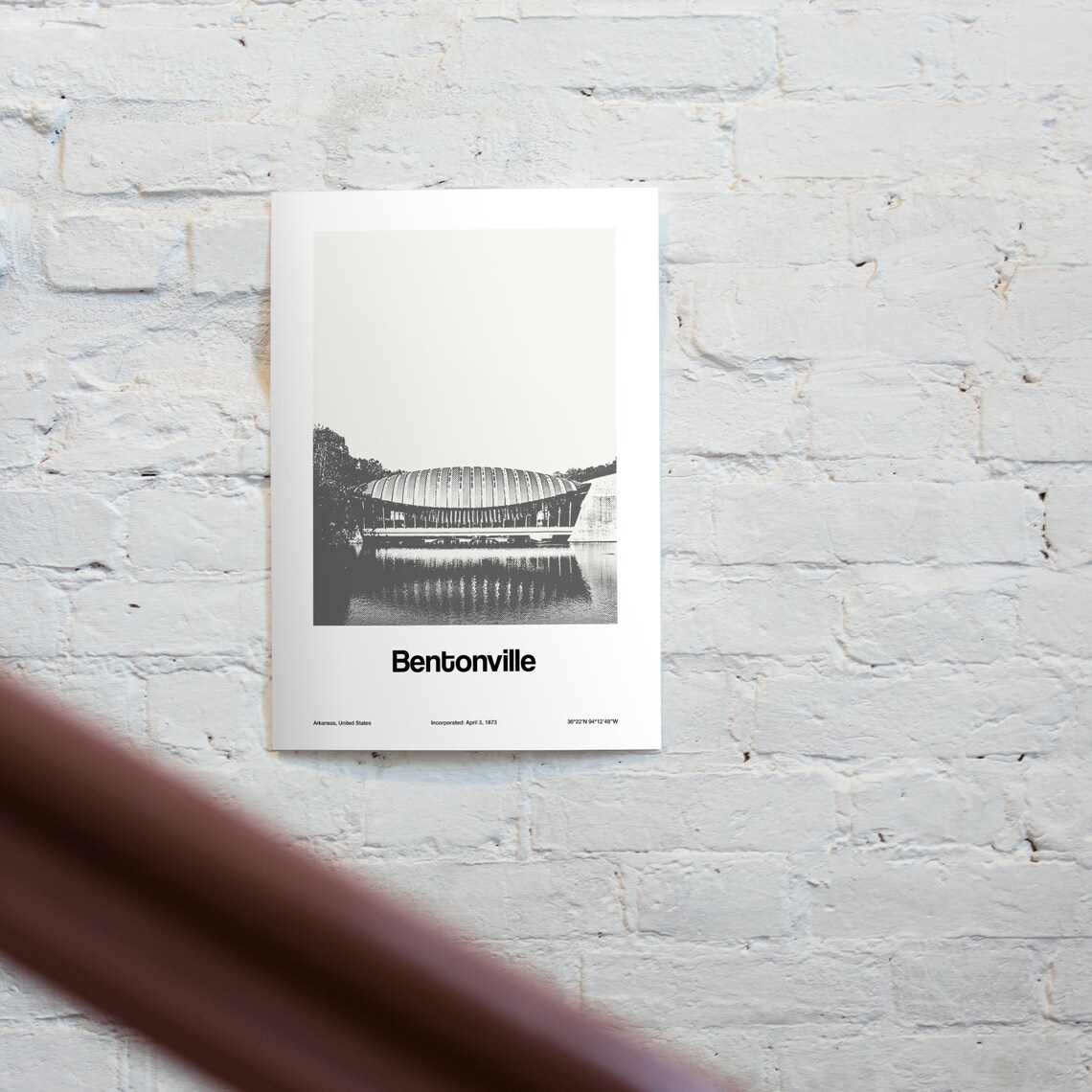 Bentonville Arkansas Crystal Bridges Museum Art Print - Image 2