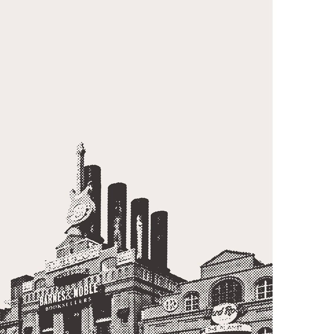 Baltimore Maryland Skyline, Minimalist City Art Print - Image 3