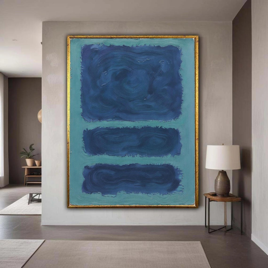 Mark Rothko Art Canvas Wall Style Print Modern Minimalist Decoration Contemporary Gift Home Decor