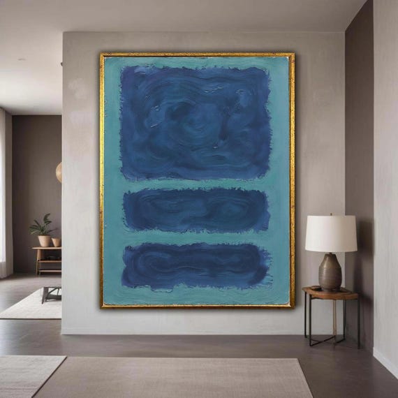 Mark Rothko Art Canvas Wall Style Print Modern Minimalist Decoration Contemporary Gift Home Decor