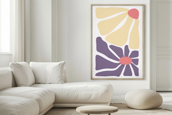 Henri Matisse Flower Style Exhibition Poster Flower Gallery Wall Art Print Wall Decor Bedroom Living Room