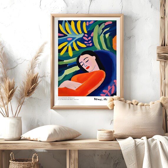 Henri Matisse Print Aesthetic Matisse Poster For Modern Gallery Exhibition Art Matisse Cut Outs Gift Idea0minimalist Neutral Wall Art