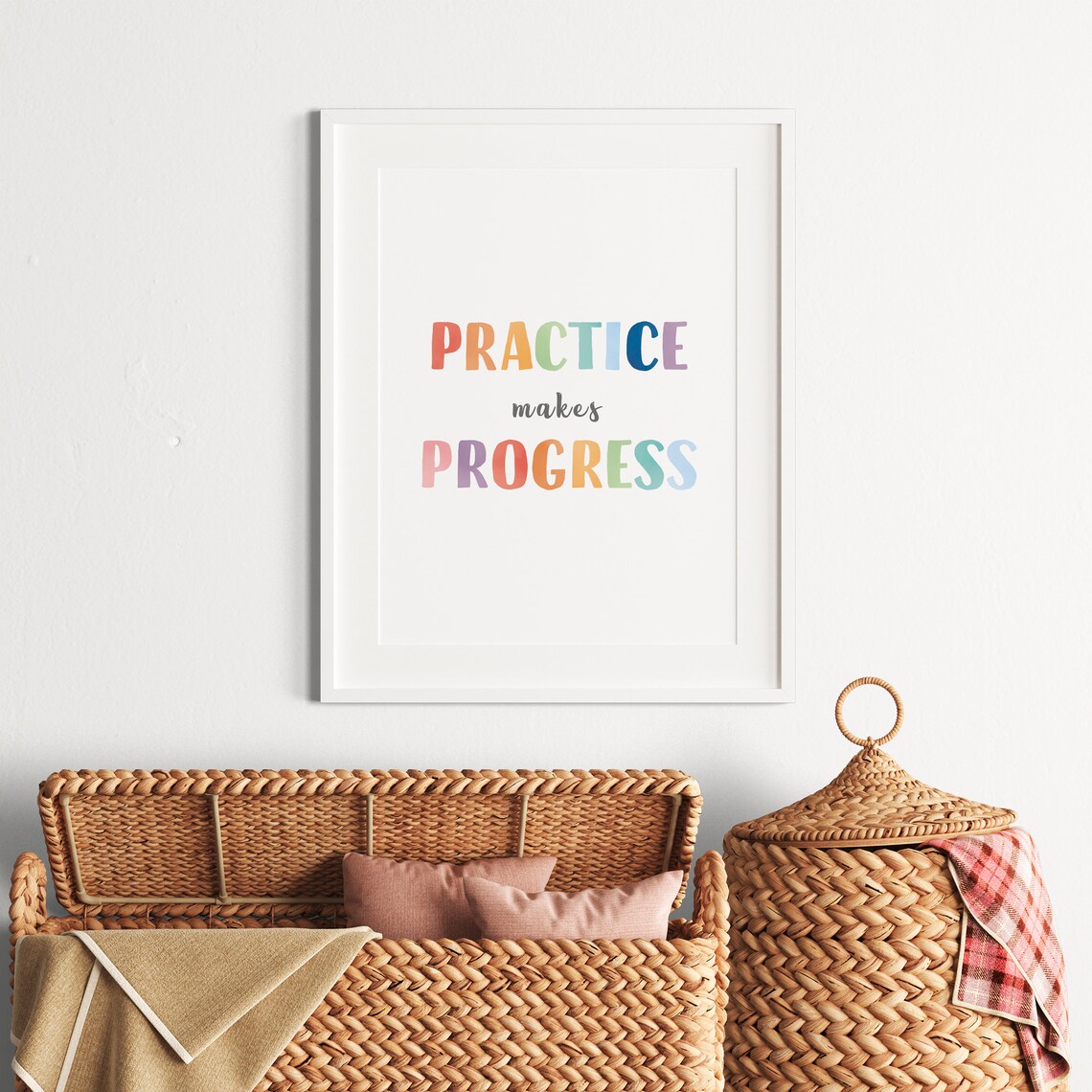 Music Class Poster, Rainbow Montessori Nursery Art Print - Image 4