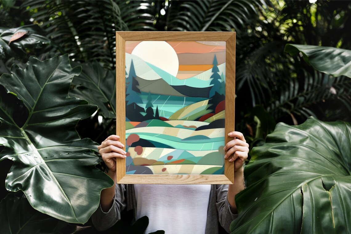Lake Superior Print, Minnesota Scenic Travel Poster - Image 5