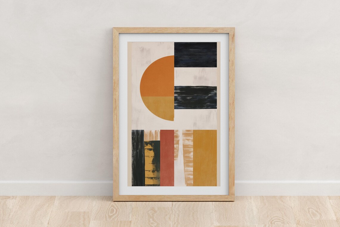 Abstract Modern Art - Contemporary Print