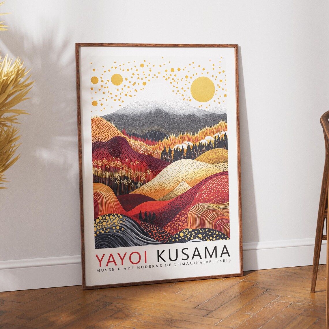 Yayoi Kusama Exhibition, Mount Fuji Landscape - Image 4