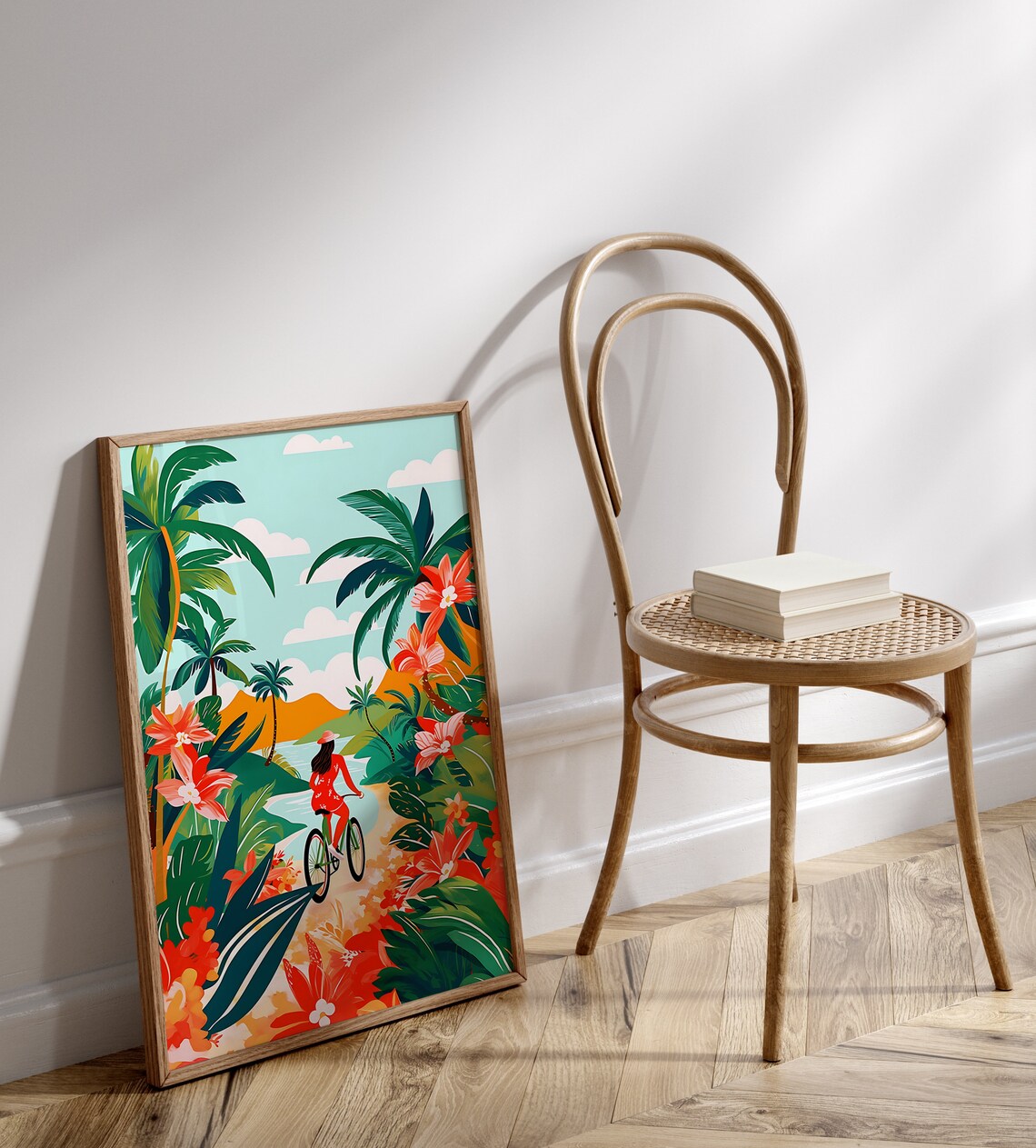 Hawaii Travel Illustration Art Print, Tropical Botanical - Image 4