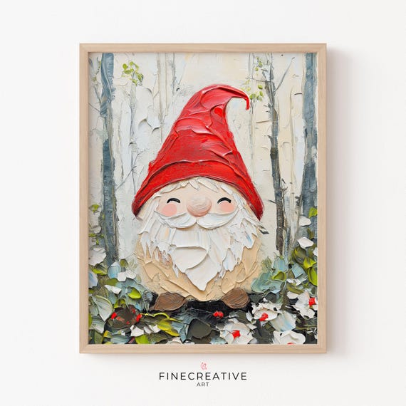 Cute Little Dwarf Print Nursery Decor Wall Art Kids Room Decor Nursery Wall Art Instant Kids Wall Art B38