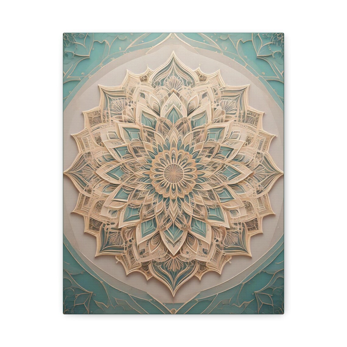 Bohemian Mandala Wall Art, Relaxing Zen Decor