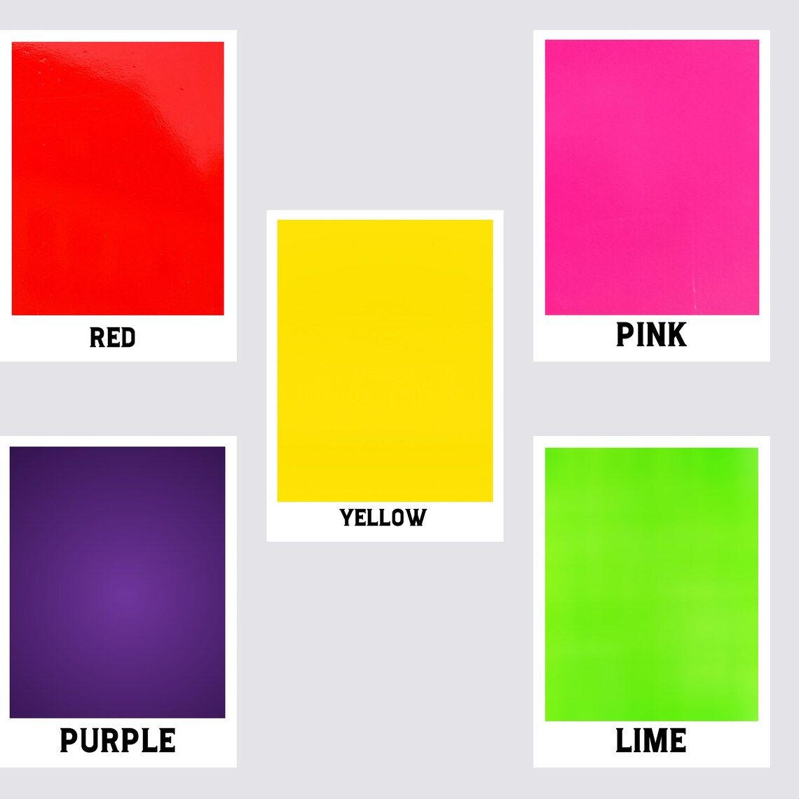 Color Cards Montessori Flashcards Art Print - Image 4